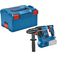 Bosch Akku-Bohrhammer GBH 18V-28 C Professional solo, 18Volt(blau/schwarz, ohne Akku und Ladegerät, mit Bluetooth, in L-BOXX)