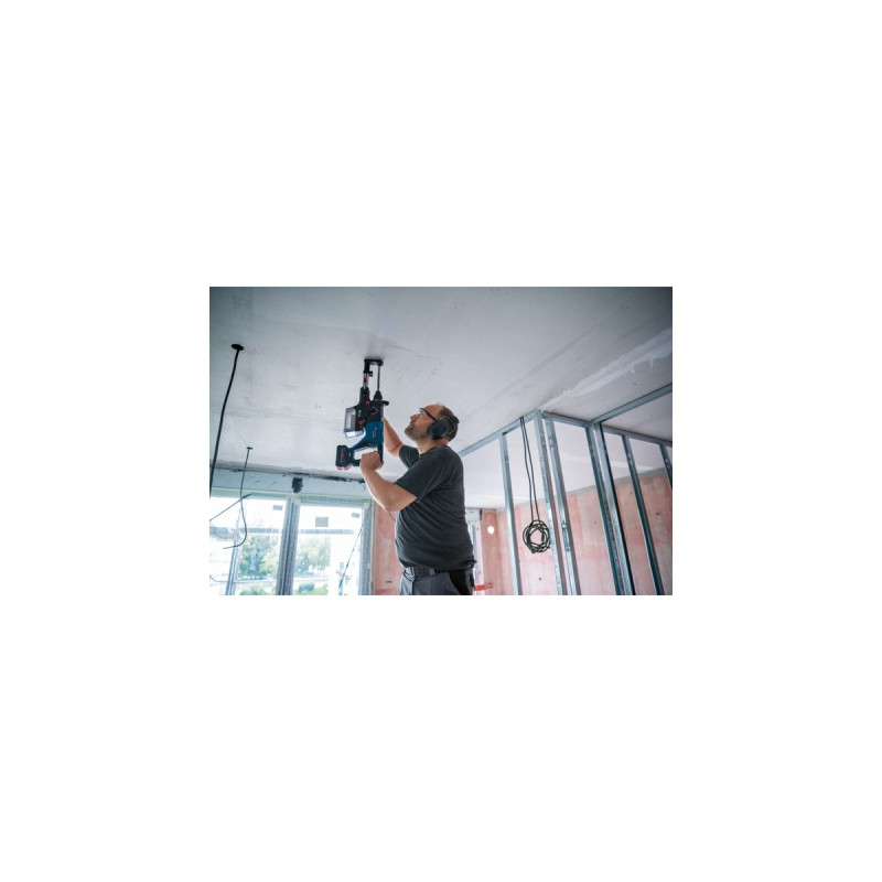 Bosch Akku-Bohrhammer GBH 18V-28 DC Professional solo, 18Volt(blau/schwarz, ohne Akku und Ladegerät)