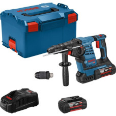 Bosch Akku-Bohrhammer GBH 36 VF-LI Plus Professional(blau/schwarz, 2x Li-Ionen Akku 4,0Ah, in L-BOXX)