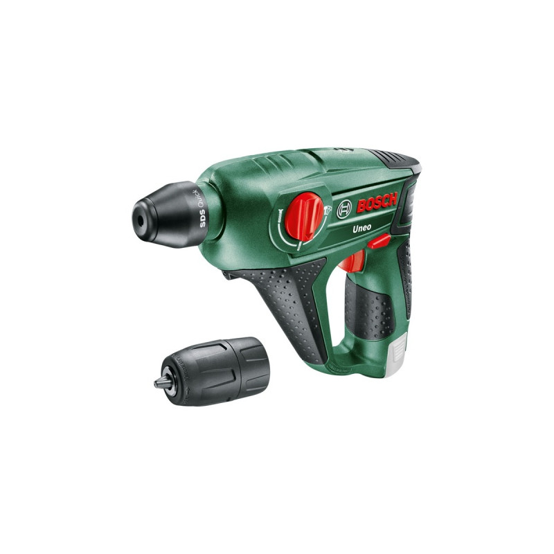 Bosch Akku-Bohrhammer Uneo solo, 12Volt(grün/schwarz, ohne Akku und Ladegerät)