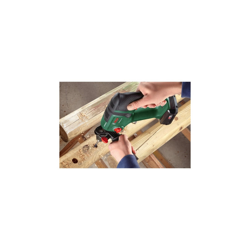 Bosch Akku-Bohrhammer UniversalHammer 18V(grün/schwarz, 2x Li-Ionen Akku 2,5Ah, Koffer, POWER FOR ALL ALLIANCE)