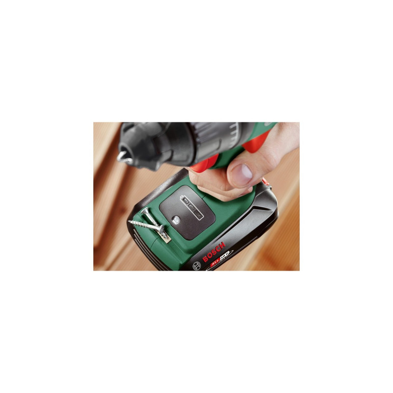 Bosch Akku-Bohrschrauber AdvancedDrill 18(grün/schwarz, ohne Akku und Ladegerät, POWER FOR ALL ALLIANCE)