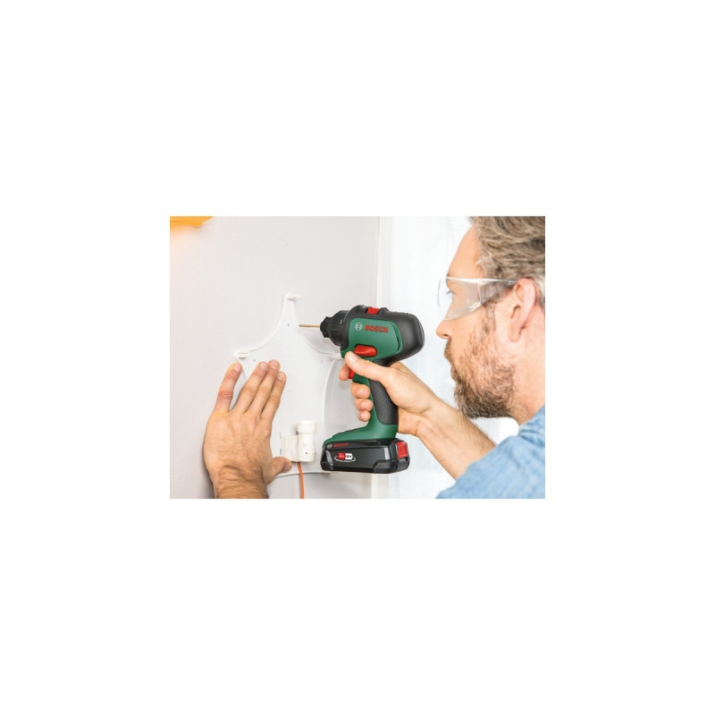 Bosch Akku-Bohrschrauber AdvancedDrill 18(grün/schwarz, Li-Ionen Akku 2,5Ah, Koffer, POWER FOR ALL ALLIANCE)