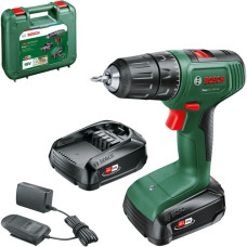 Bosch Akku-Bohrschrauber EasyDrill 18V-40(grün/schwarz, 2x Li-Ionen Akku 2,0Ah, Koffer, POWER FOR ALL ALLIANCE)