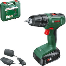 Bosch Akku-Bohrschrauber EasyDrill 18V-40(grün/schwarz, Li-Ionen Akku 2,0Ah, Koffer, POWER FOR ALL ALLIANCE)