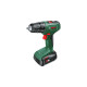 Bosch Akku-Bohrschrauber EasyDrill 18V-40 + SystemBox(grün/schwarz, Li-Ionen Akku 1,5Ah, Koffer, POWER FOR ALL ALLIANCE)