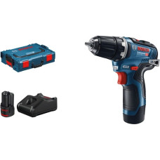 Bosch Akku-Bohrschrauber GSR 12V-35 Professional, 12Volt(blau/schwarz, 2x Li-Ionen Akku 3,0Ah, in L-BOXX)