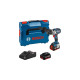 Bosch Akku-Bohrschrauber GSR 18V-110 C Professional, 18Volt(blau/schwarz, 2x Li-Ionen Akku 5,0Ah, L-BOXX)