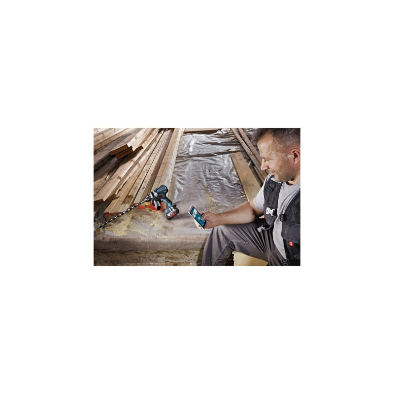 Bosch Akku-Bohrschrauber GSR 18V-110 C Professional, 18Volt(blau/schwarz, 2x Li-Ionen Akku 5,0Ah, L-BOXX)