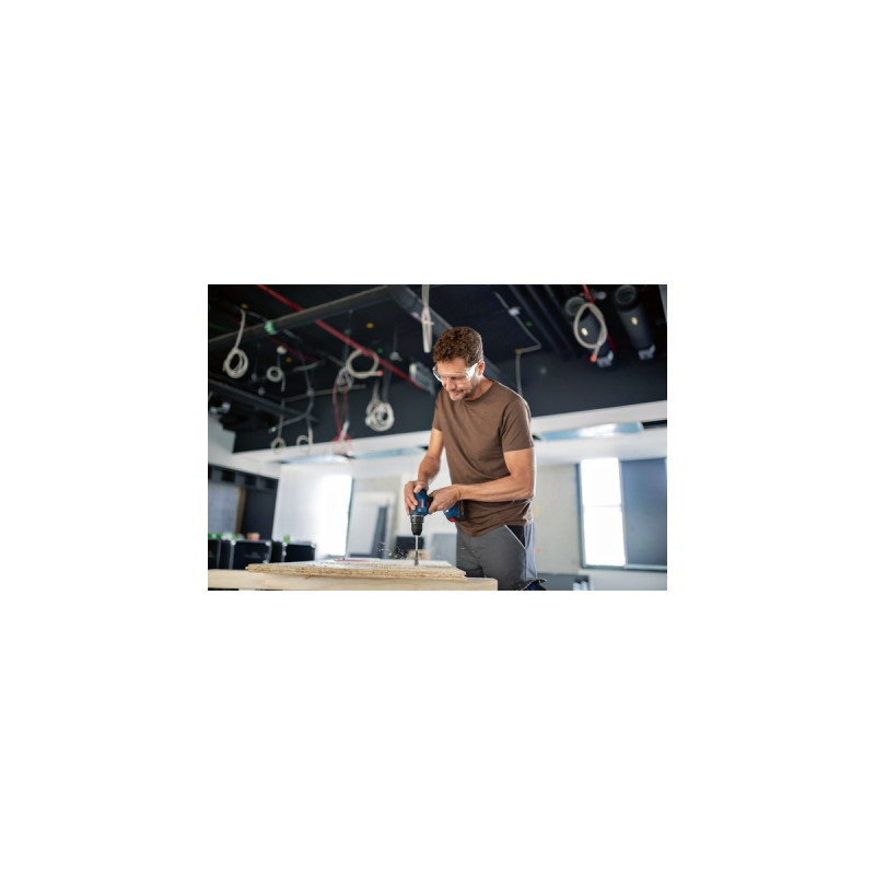 Bosch Akku-Combo Kit GDR 18V-200 Professional + GSR 18V-55 Professional, 18Volt, Werkzeug-Set(blau/schwarz, 2x Li-Ionen Akku 4,0Ah, Schlagschrauber und Bohrschrauber, in L-Case)