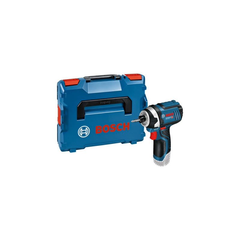 Bosch Akku-Drehschlagschrauber GDR 12V-105 Professional(blau/schwarz, ohne Akku und Ladegerät, in L-BOXX)