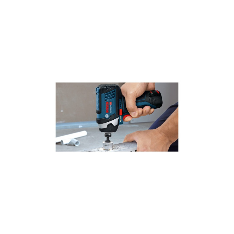 Bosch Akku-Drehschlagschrauber GDR 12V-105 Professional(blau/schwarz, ohne Akku und Ladegerät, in L-BOXX)