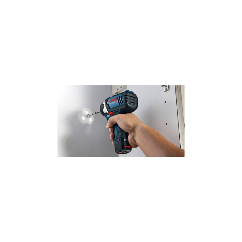 Bosch Akku-Drehschlagschrauber GDR 12V-105 Professional(blau/schwarz, ohne Akku und Ladegerät, in L-BOXX)