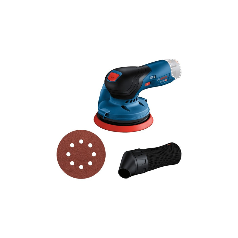 Bosch Akku-Exzenterschleifer GEX 12V-125 Professional solo, 12Volt(blau/schwarz, ohne Akku und Ladegerät)