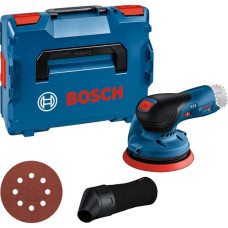 Bosch Akku-Exzenterschleifer GEX 12V-125 Professional solo, 12Volt(blau/schwarz, ohne Akku und Ladegerät, L-BOXX)