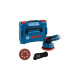 Bosch Akku-Exzenterschleifer GEX 12V-125 Professional solo, 12Volt(blau/schwarz, ohne Akku und Ladegerät, L-BOXX)