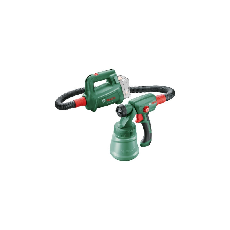 Bosch Akku-Farbsprühsystem EasySpray 18V-100 BARETOOL, Sprühpistole(grün/schwarz, ohne Akku und Ladegerät, POWER FOR ALL ALLIANCE)