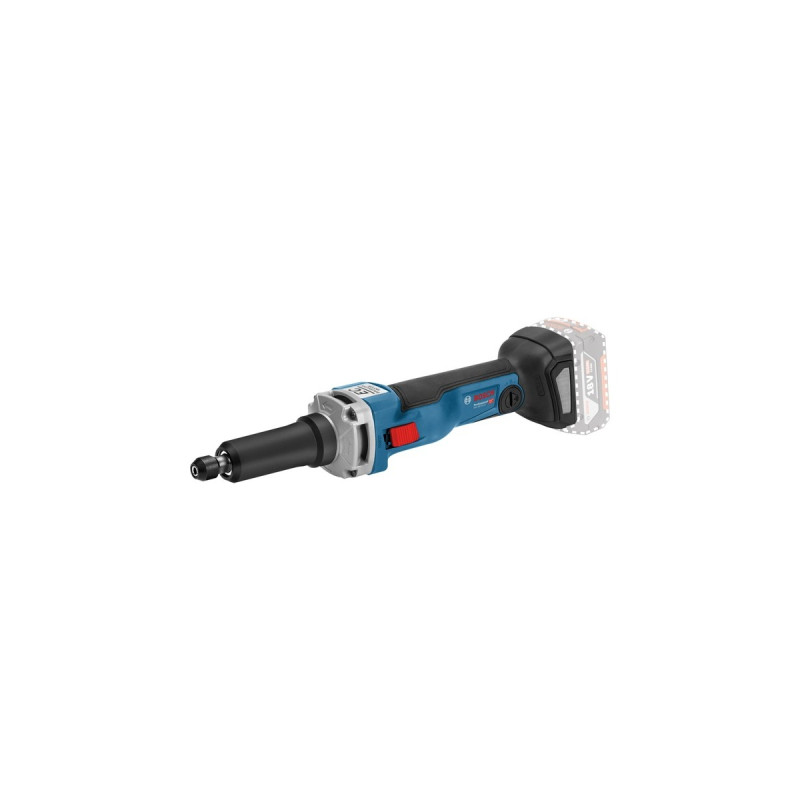 Bosch Akku-Geradschleifer GGS 18V-23 LC Professional solo, 18Volt(blau/schwarz, ohne Akku und Ladegerät, in L-BOXX)