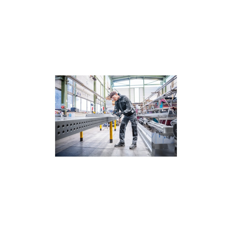 Bosch Akku-Geradschleifer GWG 12V-50 S Professional solo(blau/schwarz, ohne Akku und Ladegerät, in L-BOXX)