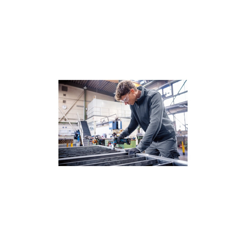 Bosch Akku-Geradschleifer GWG 12V-50 S Professional solo(blau/schwarz, ohne Akku und Ladegerät, in L-BOXX)