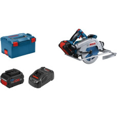 Bosch Akku-Handkreissäge BITURBO GKS 18V-68 GC Professional(blau, 2x Akku ProCORE18V 5,5Ah, L-BOXX)