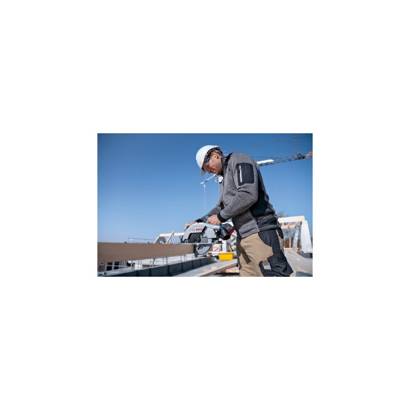 Bosch Akku-Handkreissäge BITURBO GKS 18V-70 L Professional solo(blau/schwarz, ohne Akku und Ladegerät, in L-BOXX)