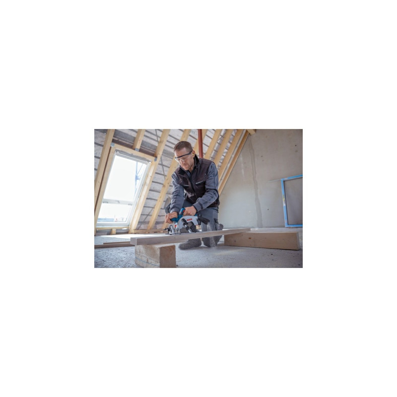 Bosch Akku-Handkreissäge GKS 18V-57-2 Professional solo(blau/schwarz, ohne Akku und Ladegerät)