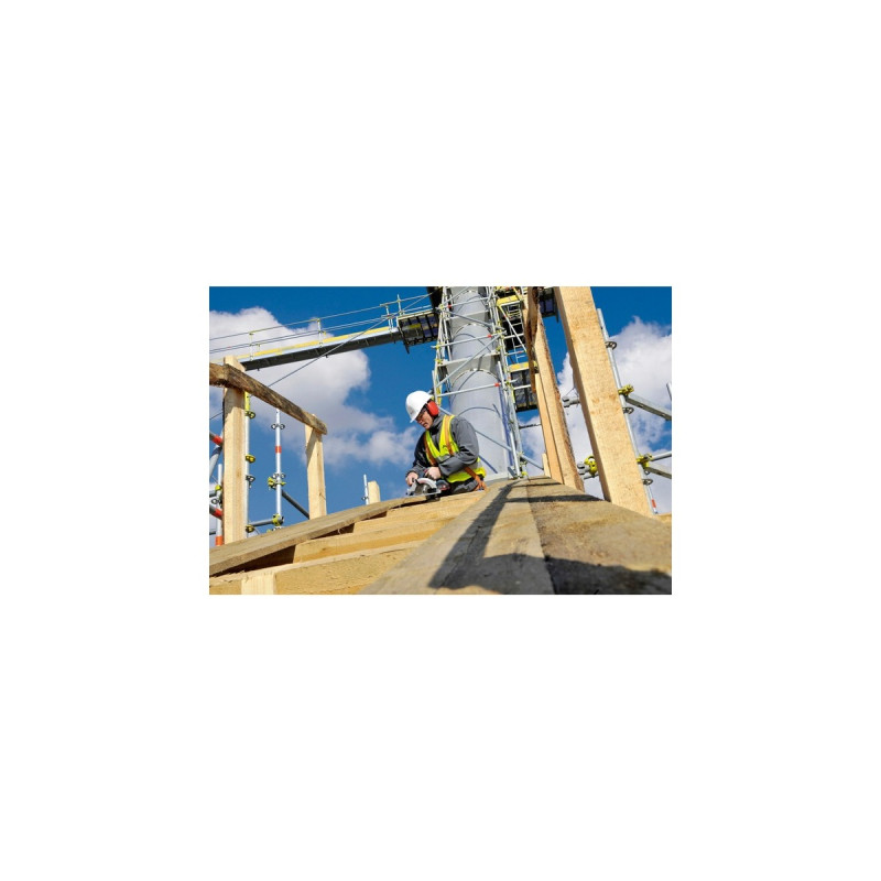 Bosch Akku-Handkreissäge GKS 18 V-LI solo Professional, 18Volt(blau/schwarz, ohne Akku und Ladegerät)