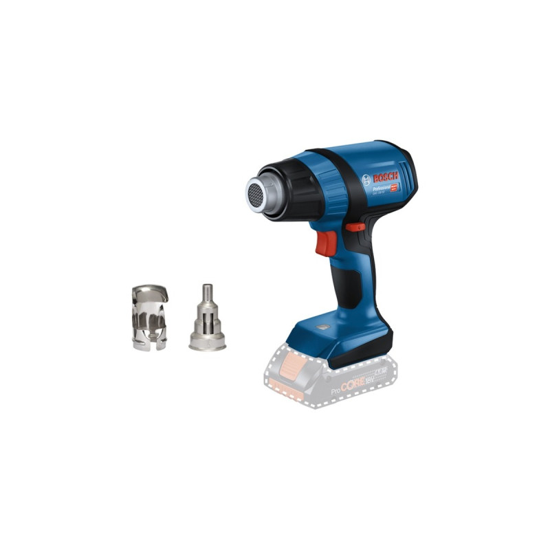 Bosch Akku-Heißluftgebläse GHG 18V-50 Professional solo, 18Volt(blau/schwarz, ohne Akku und Ladegerät)