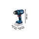 Bosch Akku-Heißluftgebläse GHG 18V-50 Professional solo, 18Volt(blau/schwarz, ohne Akku und Ladegerät)