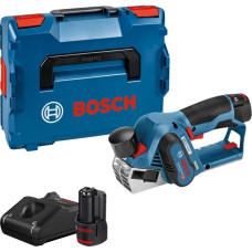 Bosch Akku-Hobel GHO 12V-20 Professional, 12Volt, Elektrohobel(blau/schwarz, 2x Li-Ionen Akku 3,0Ah)