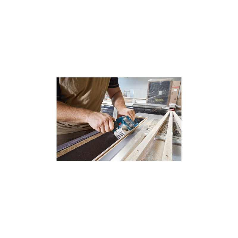 Bosch Akku-Hobel GHO 12V-20 Professional solo, Elektrohobel(blau/schwarz, ohne Akku und Ladegerät)