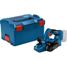 Bosch Akku-Hobel GHO 18 V-Li Professional, 18Volt, Elektrohobel(blau/schwarz, ohne Akku und Ladegerät, in L-BOXX)