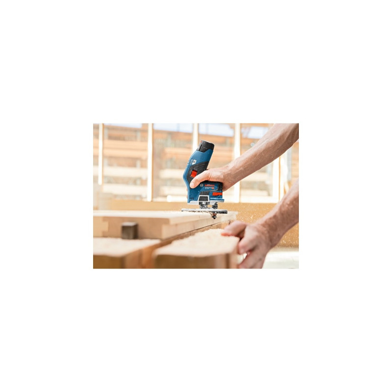 Bosch Akku-Kantenfräse GKF 12V-8 Professional solo, 12Volt, Fräsmaschine(blau/schwarz, ohne Akku und Ladegerät)