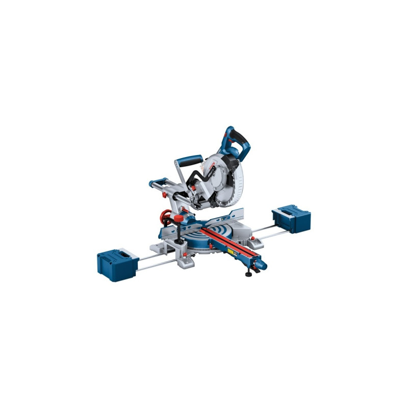 Bosch Akku-Kapp- und Gehrungssäge BITURBO GCM 18V-254 D Professional solo, Kapp-und Gehrungssäge(blau, ohne Akku und Ladegerät)