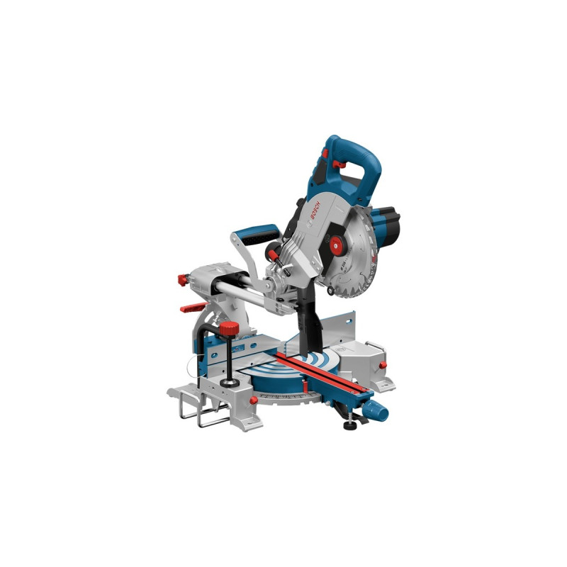 Bosch Akku-Kapp-und Gehrungssäge BITURBO GCM 18V-216 Professional, 18Volt(blau, 2x Akku ProCORE18V 5,5Ah)