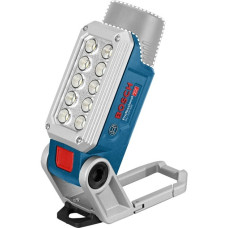 Bosch Akku-Lampe GLI DeciLED 12V/10,8V-Li, Arbeitsleuchte(blau, ohne Akku und Ladegerät)