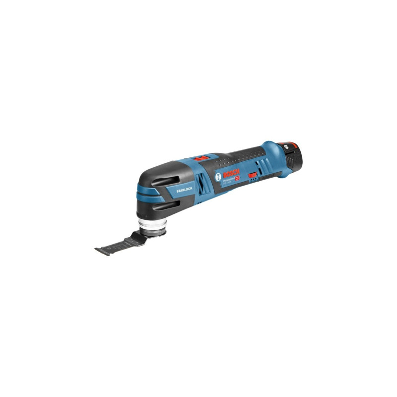 Bosch Akku-Multi-Cutter GOP 12V-28 Professional, 12Volt, Multifunktions-Werkzeug(blau/schwarz, 2x Li-Ionen Akku 3,0Ah, in L-BOXX)