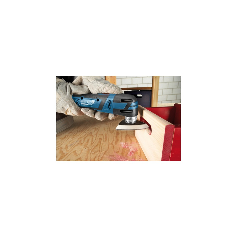 Bosch Akku-Multi-Cutter GOP 12V-28 Professional, 12Volt, Multifunktions-Werkzeug(blau/schwarz, 2x Li-Ionen Akku 3,0Ah, in L-BOXX)