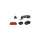 Bosch Akku-Multi-Cutter GOP 18V-28 Professional, 18Volt, Multifunktions-Werkzeug(blau/schwarz, 2x Li-Ionen Akku 5,0Ah, L-BOXX)