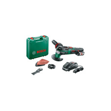 Bosch Akku-Multifunktions-Werkzeug AdvancedMulti 18, 18Volt(grün/schwarz, Li-Ion-Akku 2,5Ah, im Koffer, POWER FOR ALL ALLIANCE)