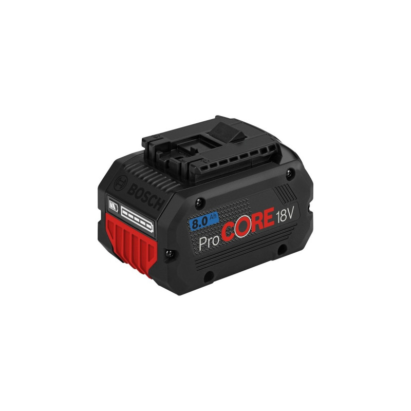 Bosch Akku ProCORE 18V 8.0Ah Professional(schwarz/rot, AMPShare Alliance)