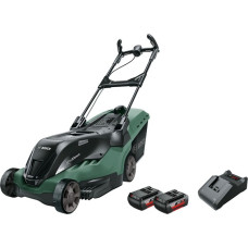 Bosch Akku-Rasenmäher AdvancedRotak 36-660, 36Volt(grün/schwarz, 2x Li-Ionen Akku 2,0Ah, POWER FOR ALL)