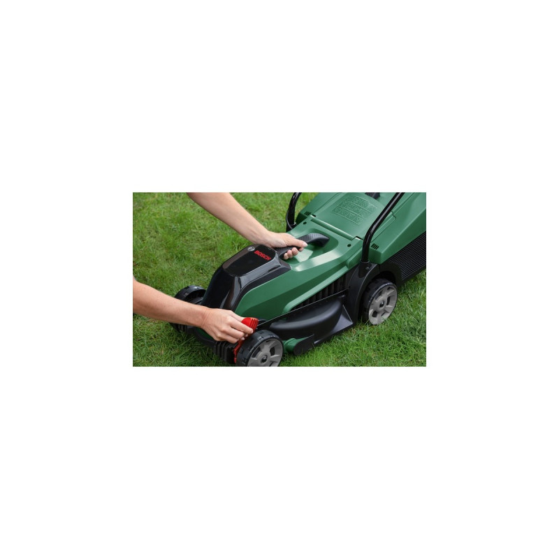 Bosch Akku-Rasenmäher CityMower 18V-32-300, 18Volt(grün/schwarz, Li-Ionen Akku 4,0Ah, POWER FOR ALL ALLIANCE)