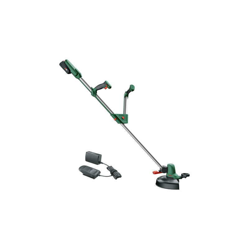 Bosch Akku-Rasentrimmer UniversalGrassCut 18V-260(grün/schwarz, Li-Ionen Akku 2,0Ah, POWER FOR ALL ALLIANCE)