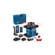 Bosch Akku-Rotationslaser GRL 600 CHV Professional, 18Volt, mit Halterung(blau, Akku ProCORE18V 4,0Ah, Koffer, rote Laserlinie)