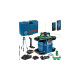 Bosch Akku-Rotationslaser GRL 650 CVHG Professional, 18Volt, mit Baustativ(blau, Akku ProCORE18V 4,0Ah, Koffer, grüne Laserlinie)