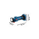 Bosch Akku-Rotationsschneider GCU 18V-30 Professional solo(blau/schwarz, ohne Akku und Ladegerät)