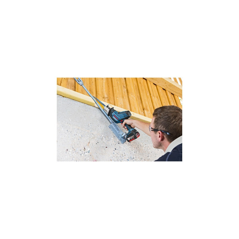 Bosch Akku-Säbelsäge GSA 18V-LI C Professional solo, 18Volt(blau/schwarz, ohne Akku und Ladegerät, L-BOXX)