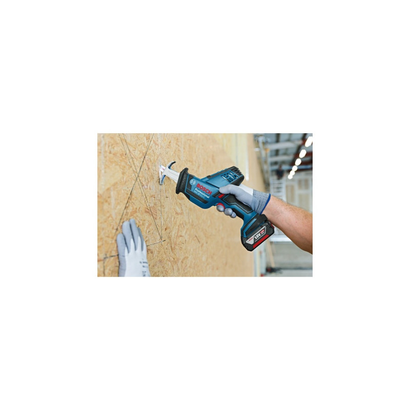 Bosch Akku-Säbelsäge GSA 18V-LI C Professional solo, 18Volt(blau/schwarz, ohne Akku und Ladegerät)